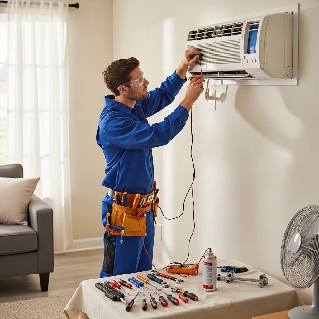 Küçükçekmece Dominox Dominox klima gaz dolumu ve bakım – Enerji verimliliği artırıldı. - Teknik servis örneği